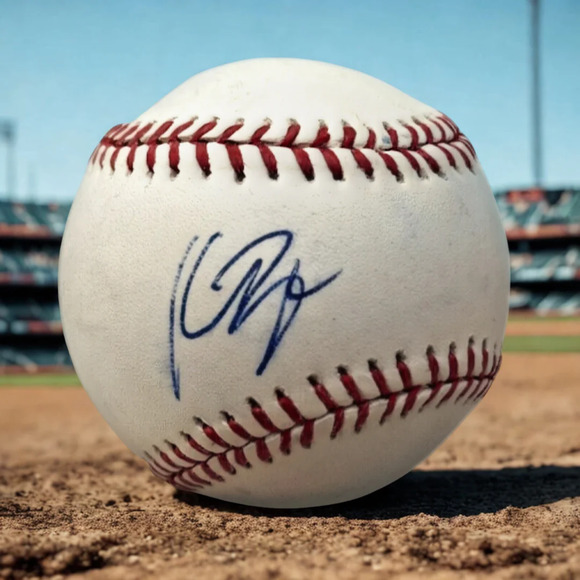 Kris Bryant Chicago Cubs Rockies Signed OMLB Baseball Sweet Spot NL MVP WS Champ - Picture 2 of 11